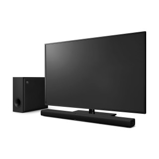 Yamaha SR-X50A True X Soundbar With External Subwoofer - Black