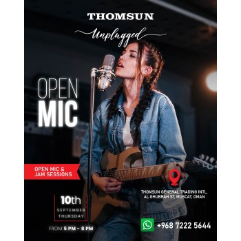 Thomsun Unplugged – Open Mic & Jam Sessions