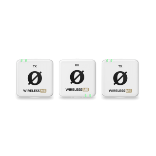 Rode Wireless ME Dual Compact Wireless Microphone System - White