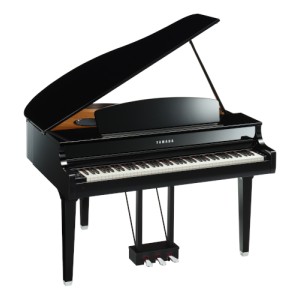 Yamaha Clavinova CLP-695GP Digital Piano With Bench - Polished Ebony