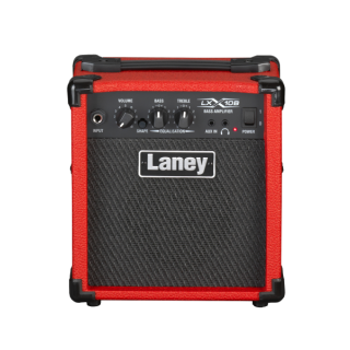 Laney LX10B-RED Bass Guitar Combo - 10W - 5 Inch Woofer
