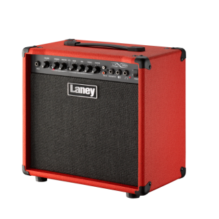 Laney LX35R-RED Guitar Combo - 35W - 10 Inch Woofer - Reverb