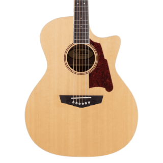 D'Angelico DAPG200NATAP Premier Gramercy Acoustic-Electric Guitar - Natural