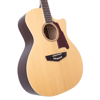 D'Angelico DAPG200NATAP Premier Gramercy Acoustic-Electric Guitar - Natural