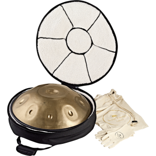 Meinl Sonic Energy Handpan Stainless Steel, Vintage Gold, D Amara, HPSTL91