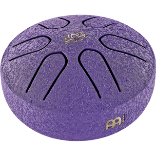 Meinl PSTD1PLF 3" Tongue Drum, A Major, Lotus Flower - Purple