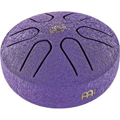 Meinl PSTD1PLF 3" Tongue Drum, A Major, Lotus Flower - Purple