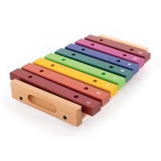 Percussion Plus PP3008 Rainbow Xylophone - 1 Octave (8 bars)
