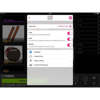 Yamaha DTXM12/B Multi Pad
