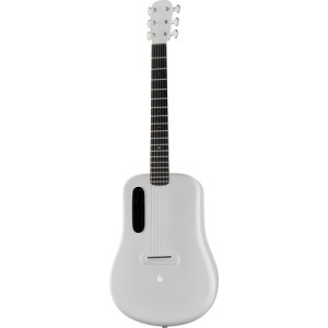 Lava ME3 Acoustic Guitar 38 Inch With Space Bag - White