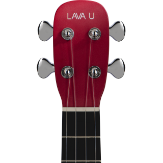 Lava U Freeboost Carbon Fibre Electric-Acoustic Concert Ukulele - Red