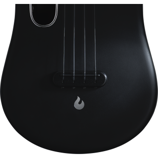 Lava U Freeboost Carbon Fibre Electric-Acoustic Concert Ukulele - Black