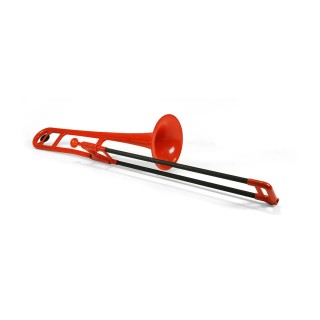 PBONE PLASTIC TROMBONE RED