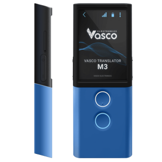Vasco Electronics M3 Portable 2-Way Pocket Translator - Blue Ocean