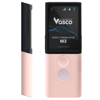 Vasco Electronics M3 Portable 2-Way Pocket Translator - Desert Rose