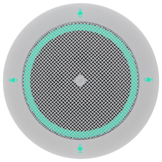 Yamaha RM-TT Tabletop Array Microphone - White